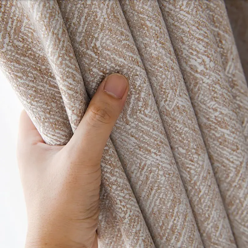 Hot Sale Cotton Jacquard Curtain Fabrics for Home Decor