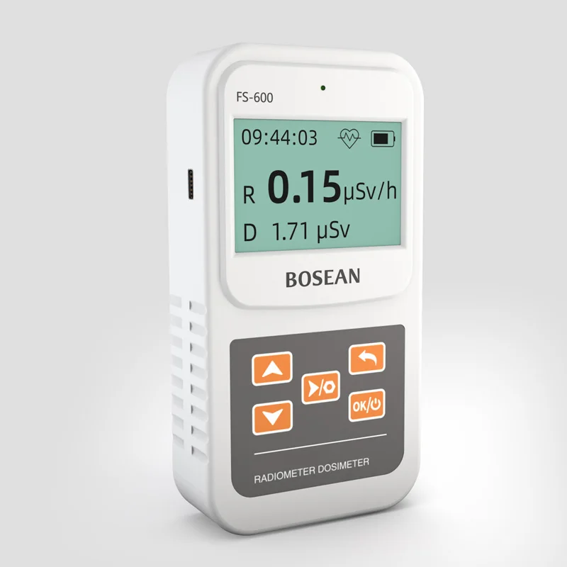 Bosean детектор ядерного излучения счетчик Гейгера рентгеновский бета гамма-детектор ручной счетчик излучения дозиметр с батареей
