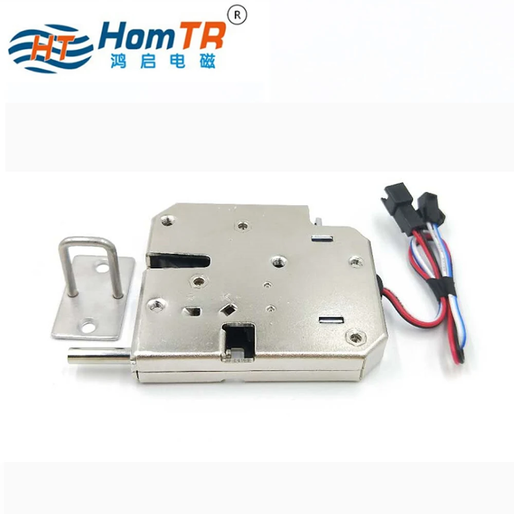 Электрический металлический замок HomTR соленоид 12 В смарт-замки без ключа для торговых автоматов в