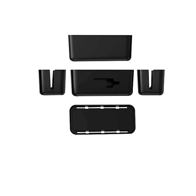 Коробка-органайзер для управления кабелями, большой органайзер для шнуров, коробка для управления кабелями, органайзер для шнуров, для скрытия сетей