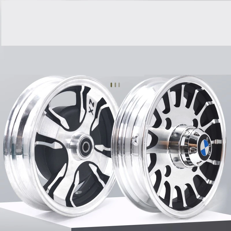 Electric tricycle four-wheeler leisure scooter 8-inch wheels aluminum alloy steel rim 350/400-8 vacuum tires