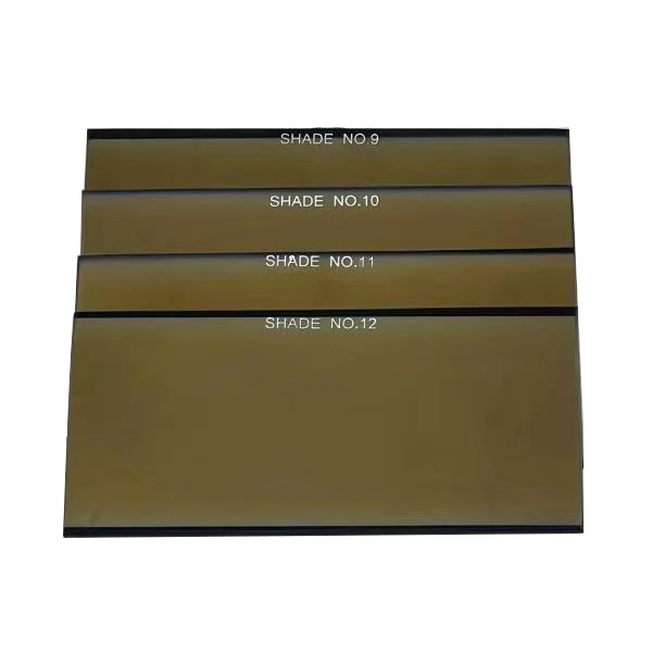 gold passive welding filter 2x4 for TIG, MIG,MMA welding lens