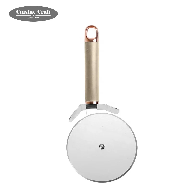 Amazon Hot selling Custom Stainless steel pizza cutter wheel with fantastic smooth  grip