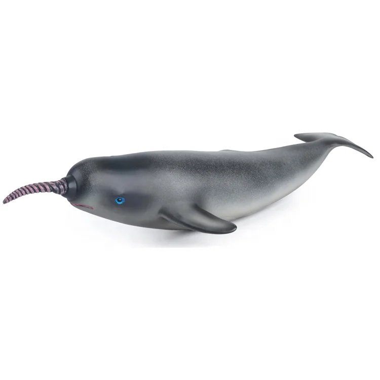 Promotional 3D  Marine Life Model PVC Whale Animal Model Toy