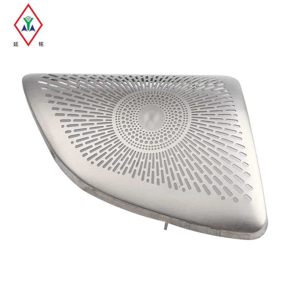 Come to the drawing and sample Photo etched stainless steel speaker grill cover