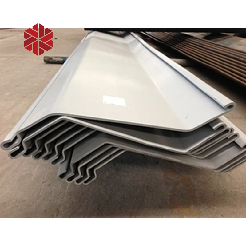 Chinese Supplier Light Sheet Pile S355jo Fsp4 Z Hot Rolled Galvanized Steel Sheet Piles