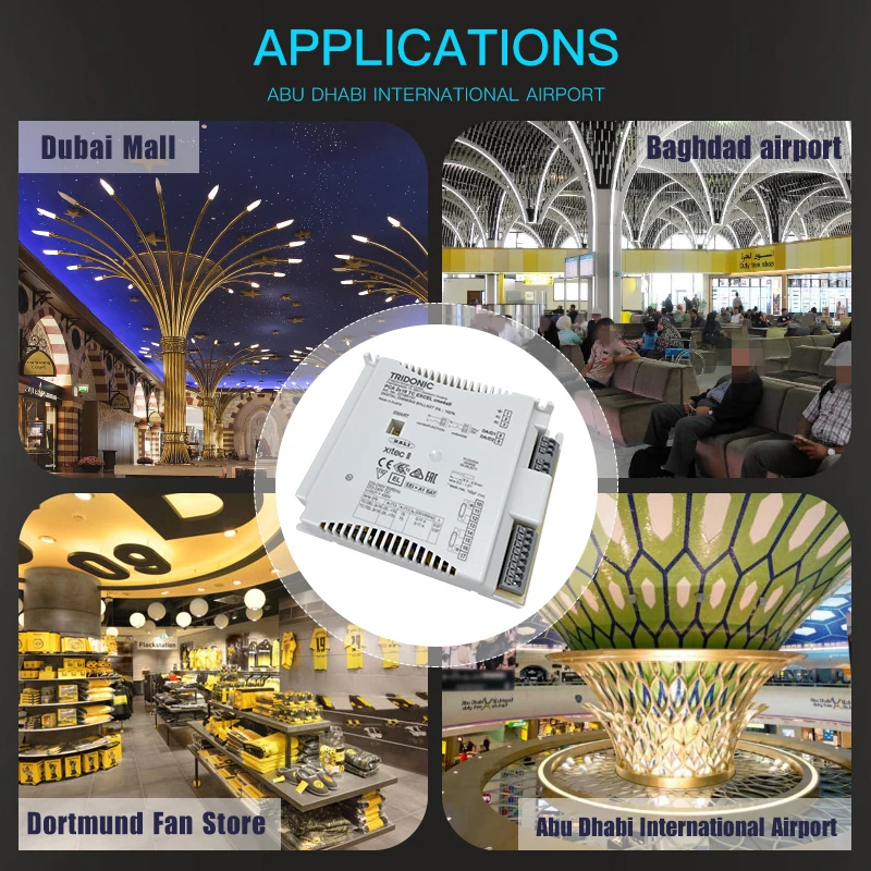 Tridonic DALI PCA 2x18 TC EXCEL one4all Y II Electronic dimming FL ballasts 18w electronic ballast 2x18w lamp ballast 220v