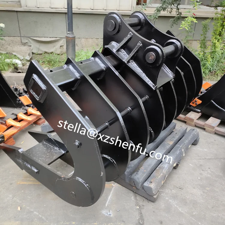 High-strength Wearable Steel Excavator Root Rake Tilting Rake Stick Rake