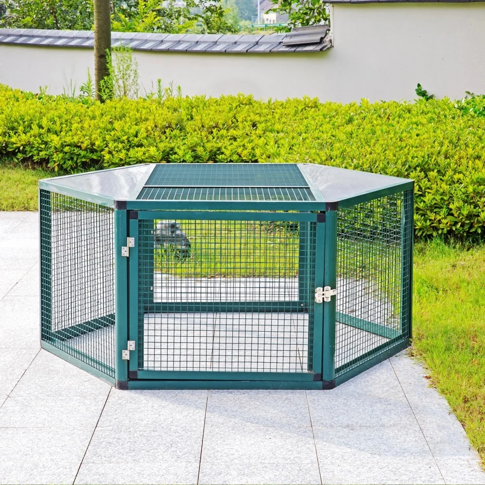 Wholesale Hexagonal green chicken coop