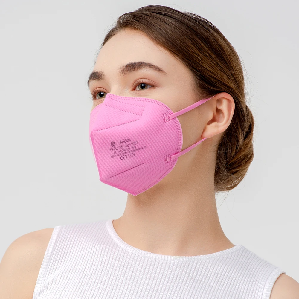 Andum Foldable FFP2 black cloth reutiliz selling half colour en149 ffp2 good quality bambini kn95 face mask