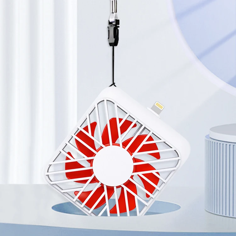 Type C Smart Phone Port Power Supply Small Fan Portable Fans Mini USB Mobile Phone Port Power Supply Portable Mini Fan