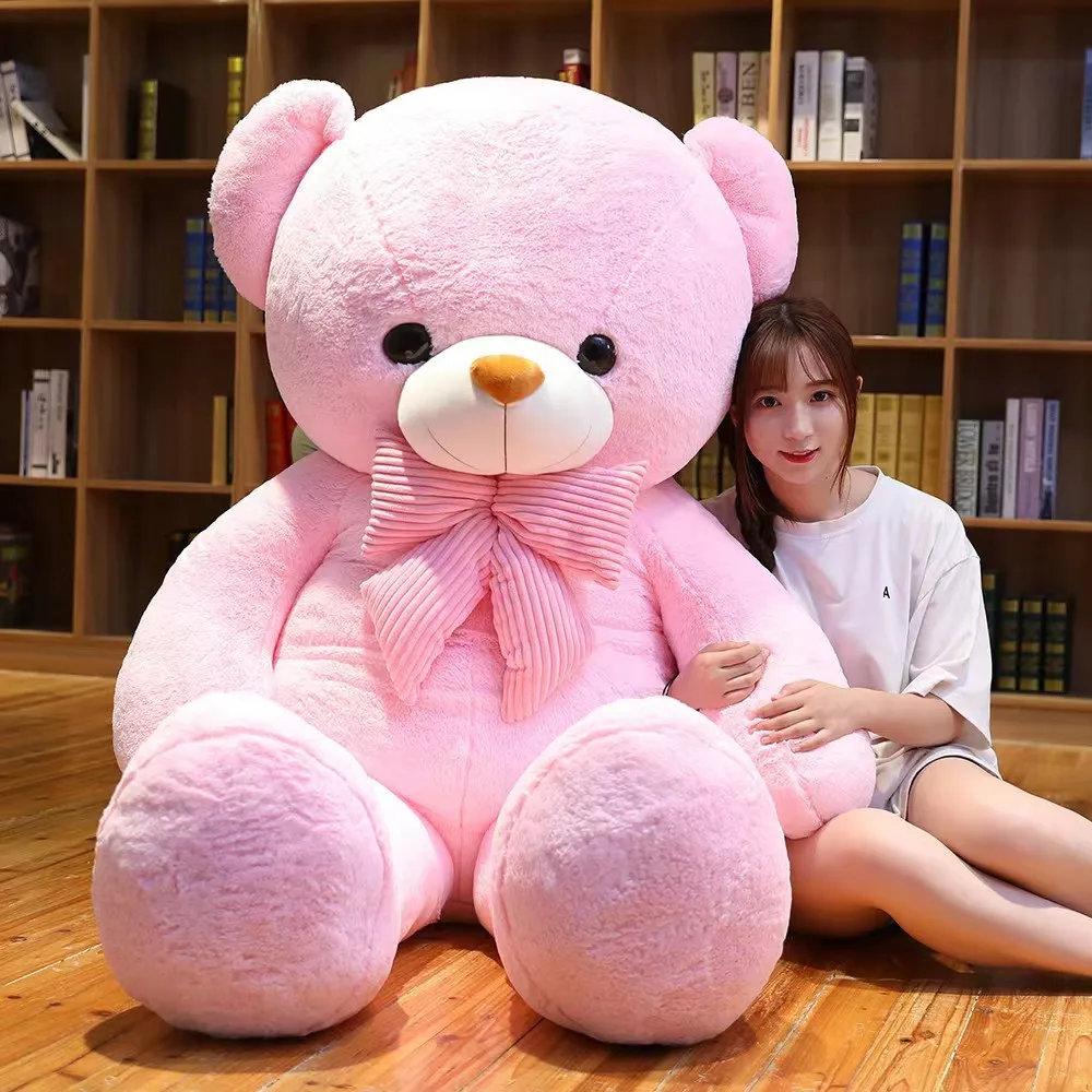 Fancy two color blue and pink classical types graduation teddy bear gift custom plush toys stuffed animal giant tedy bear