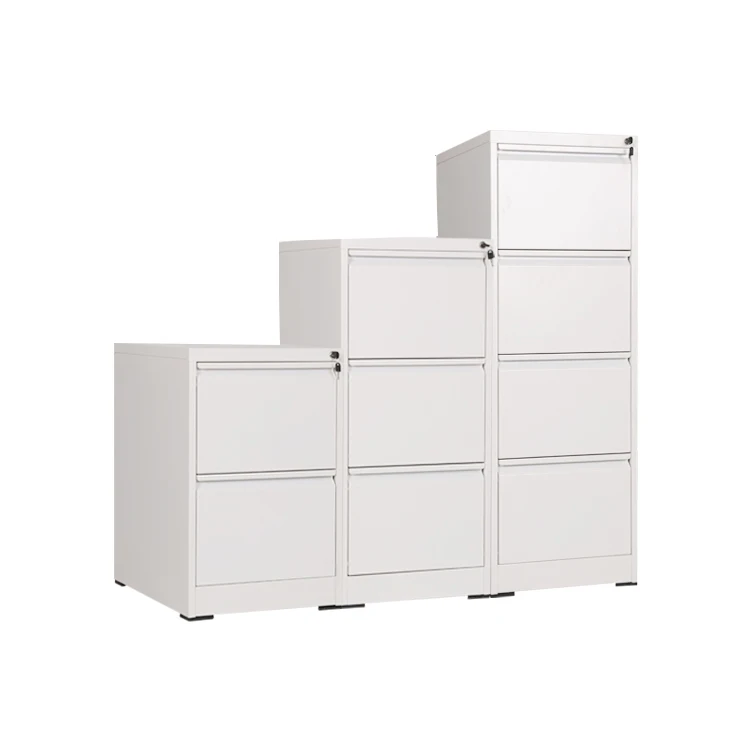 Factory Wholesale 2/3/4 Office Drawer Cabinet Metal Storage Cabinet Vertical 4 Drawer File Cabinet