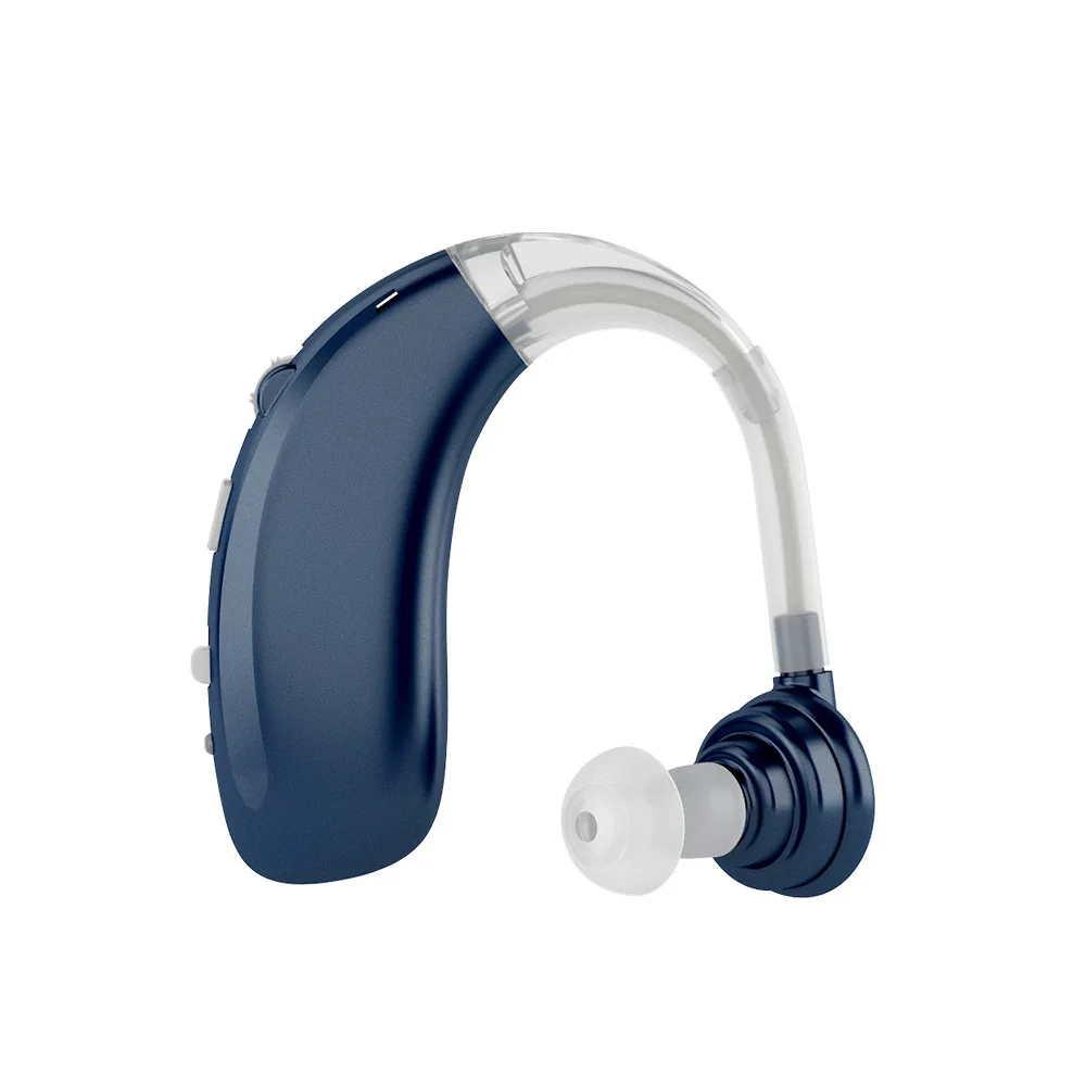 Rechargeable 16-Channel Digital Hearing Aid with Bluetooth Explosive Ear-Back Amplification Sound Booster