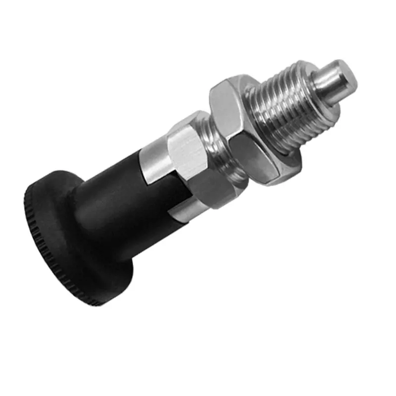 Professional Manufacturer GN617 Stainless Steel Black Plastic Handle Indexing Punger