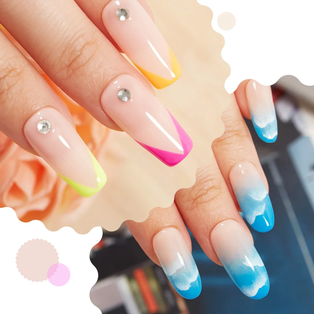 BOZLIN 15ml 3000 Colors Non Toxic Semi Permanent Soak Off UV Nail Varnish Gel Nail Polish for DIY Manicure