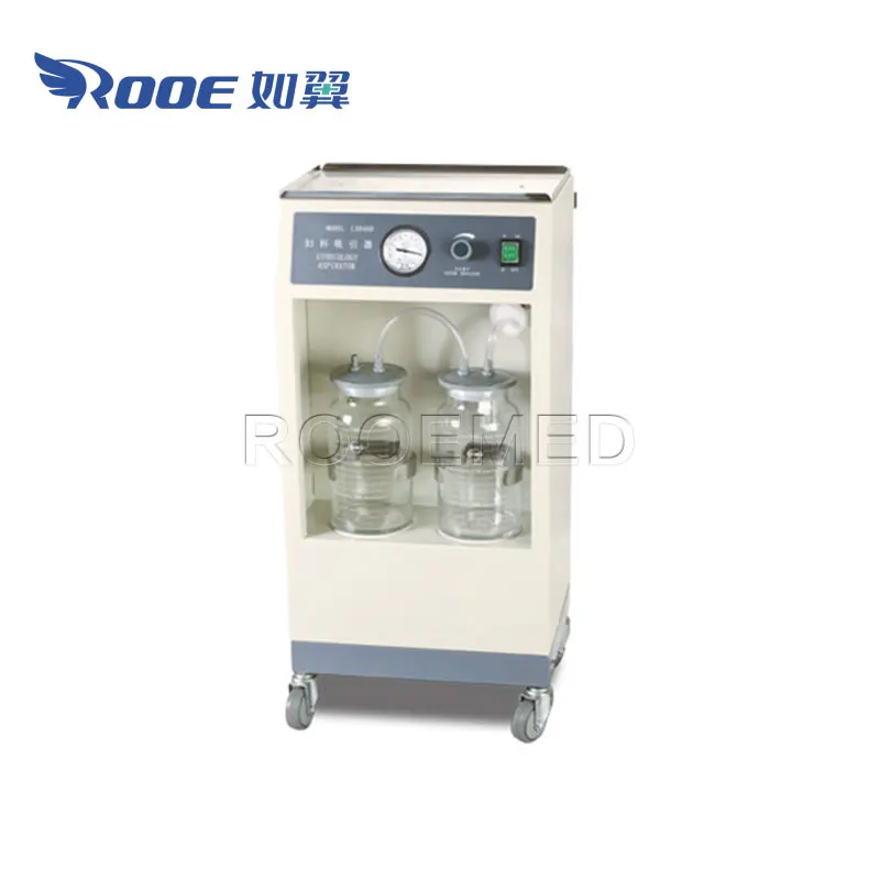 LX840D High Quality Medical Gynecology Abortion Mobile Aspirator Suction Machine Suction Unit