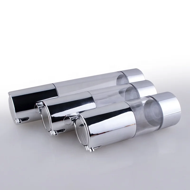 Promotional Empty Luxury Cosmetics 15/20/30/50/80/100/120/200 ml Airless Pump Bottles Containers with Low Price