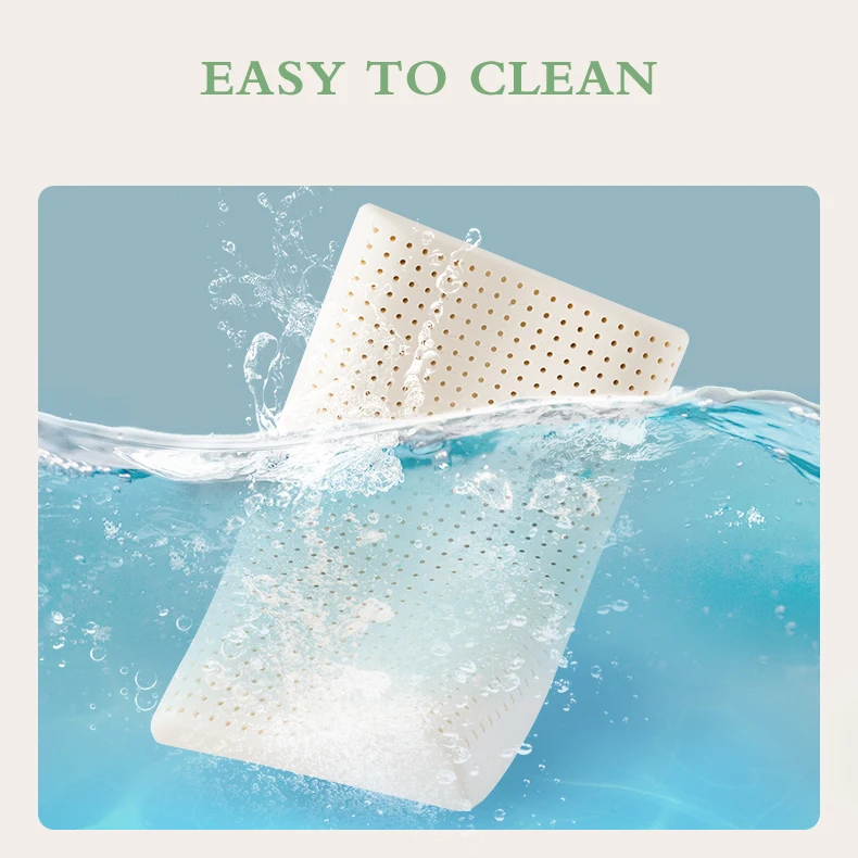 Thailand foam 100% natural latex pillow latex pillow