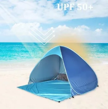 Portable Beach Tent with UV protection  Pop-Up  Fast And Instant Portable Awning Tent Suitable for 2 person