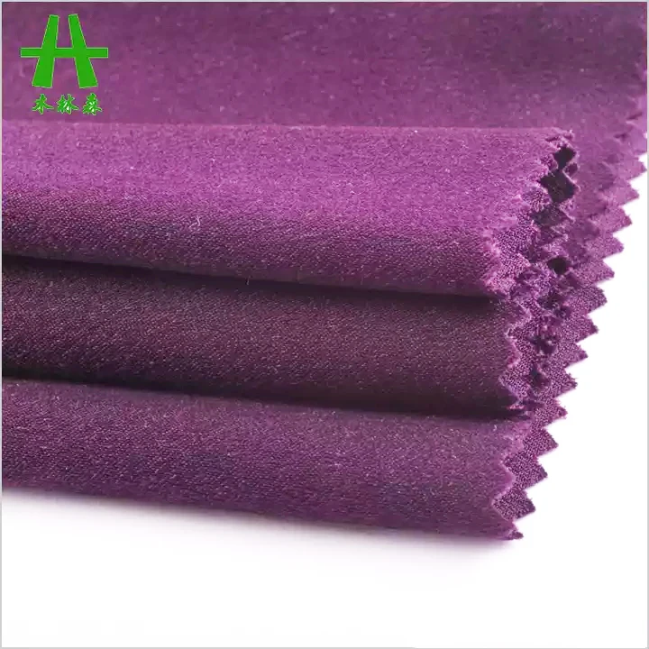 Mulinsen Textile Hot Sale Diamond Polyester Twisting Georgette Stretch Velvet Satin Moss Crepe Composition tiffany blue fabric