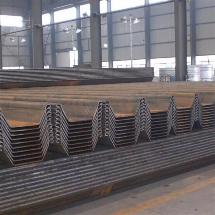 S275 S355 S390400x100x10.5mm Z U Тип 2 Углеродные Ms Горячекатаные стальные листы сваи