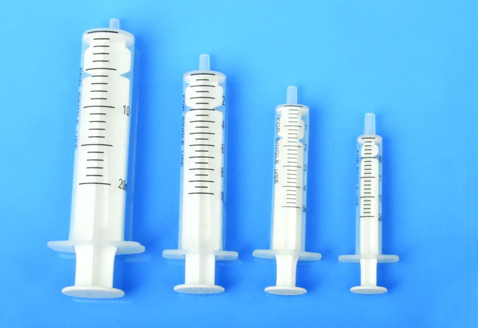 
3 Part Disposable syringes best prices / Luer slip or luer lock 1ML-60ML 