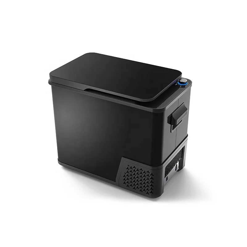 38L Compressor12V/24V Compressor Cooler Portable Outdoor Car Fridge with Freezer for Camping Truck Road Trip