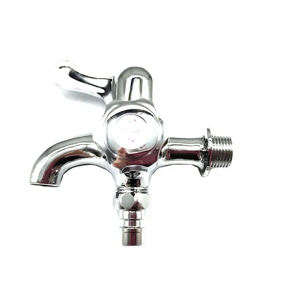 
Nanan guanshu sanitary ware unique triangle china supplier cheap stock selling faucet brass bibcock 
