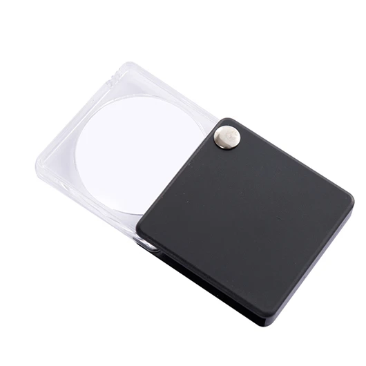 3x convenient ABS high-definition acrylic square lens magnifying glass MG85033
