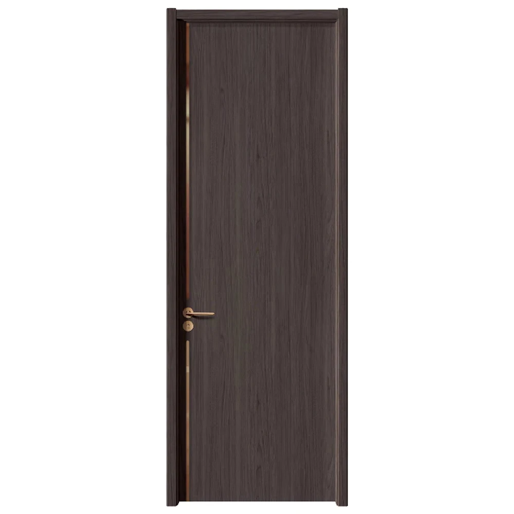 Latest Design Paint Free Melamine Hidden Room Doors Interior Solid Wood Doors Readymade Wooden Doors Price