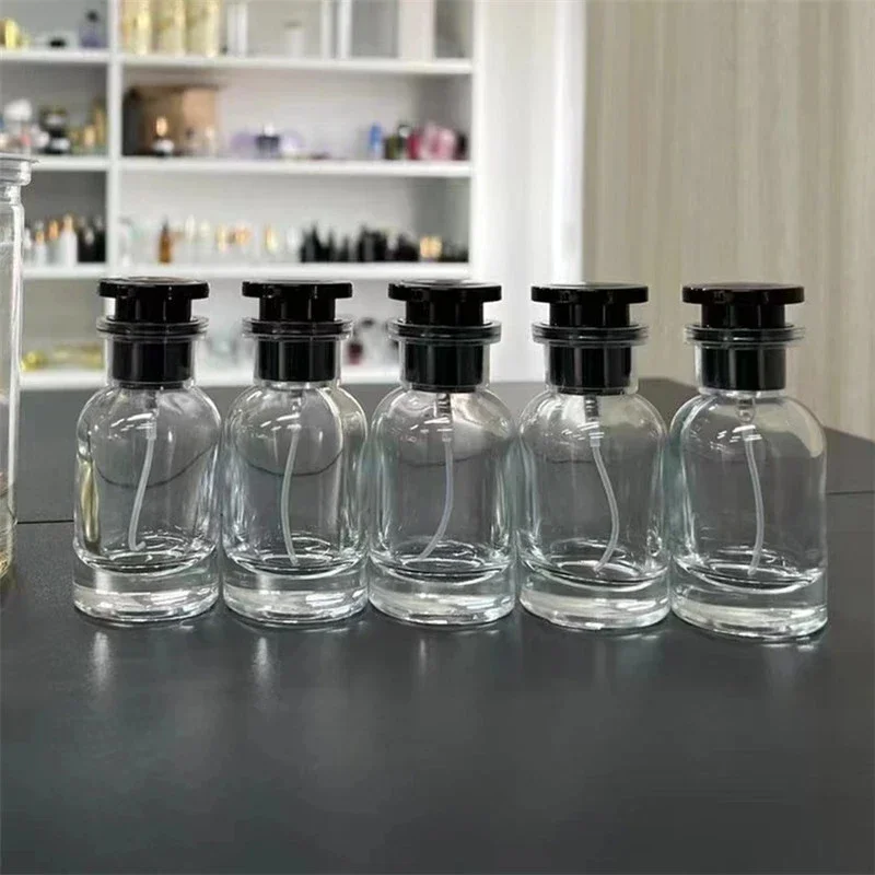 30ml Glass Empty Refillable Perfume Bottle Glass Spray Bottle Portable Travel Cosmetic Packaging Bottle
