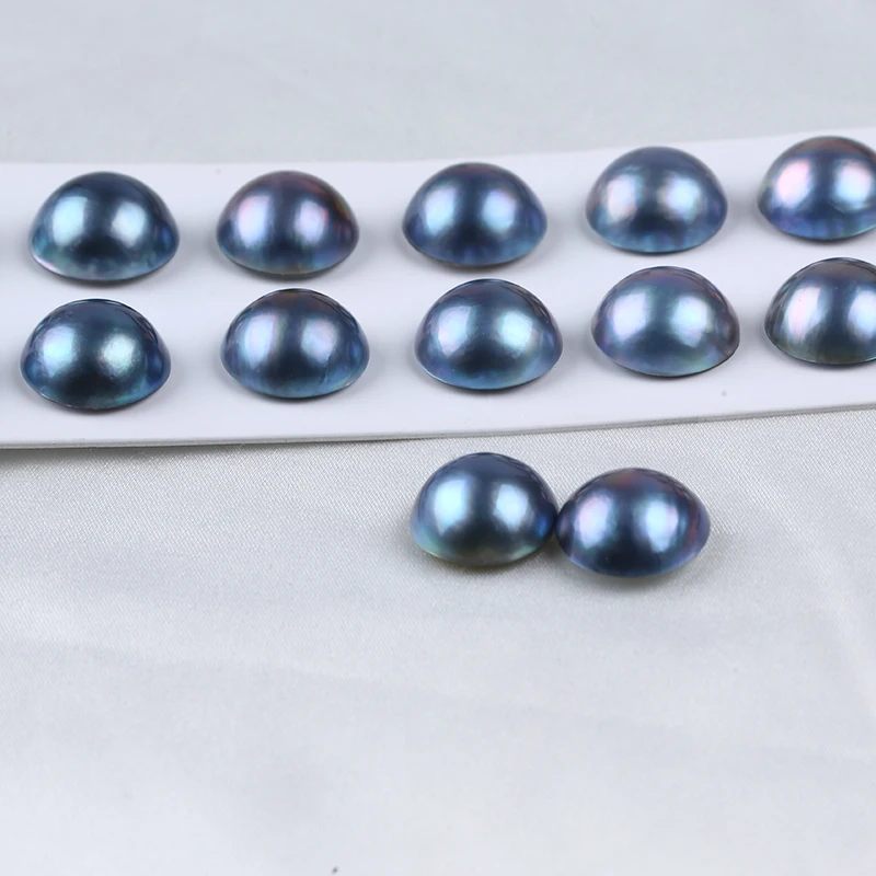 Wholesale Grey Multi Size Mabe Pearl Loose Beads For Women Jewelry Making