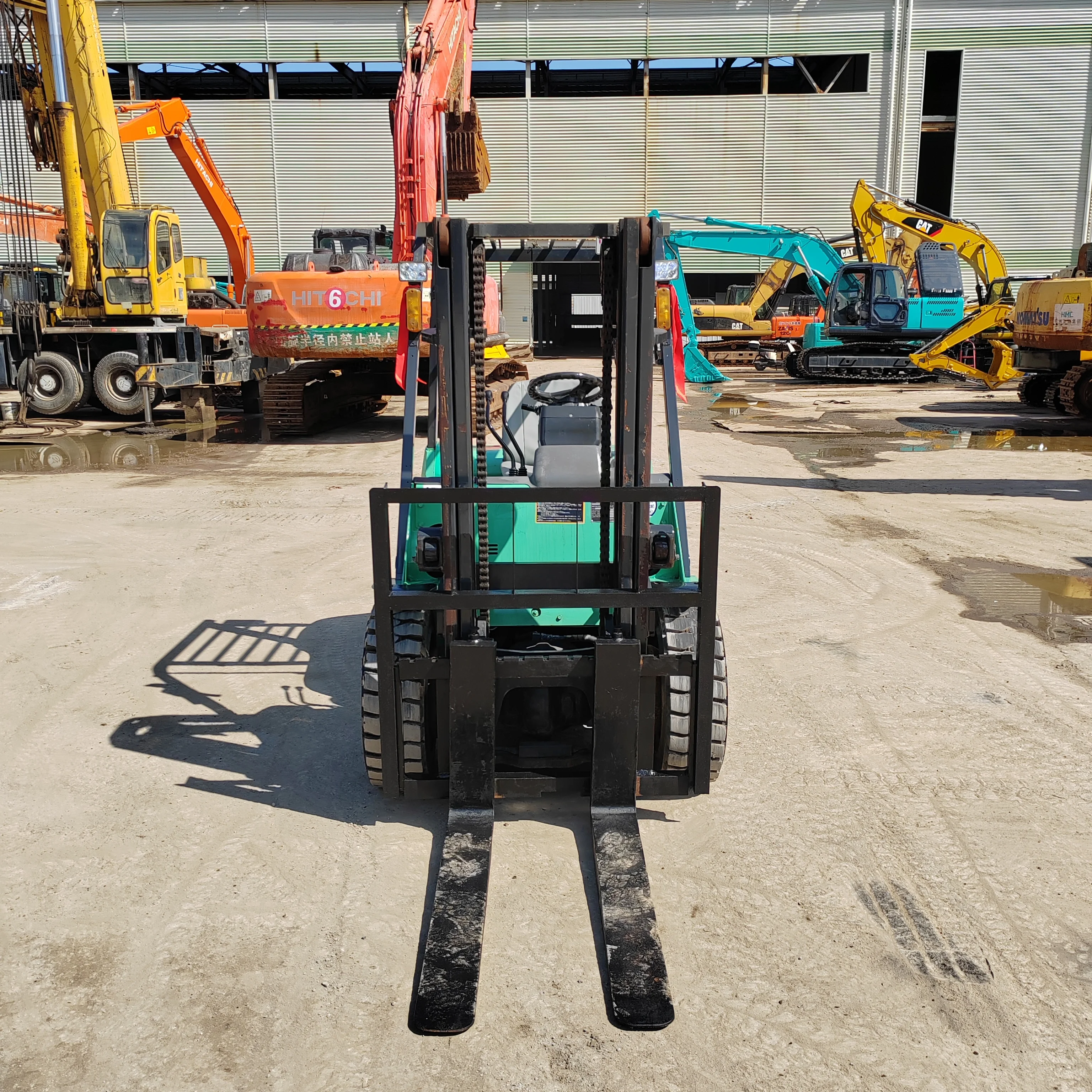 Sale of Used  MITSUBISHI 30  3tons electric forklift truck price concessions
