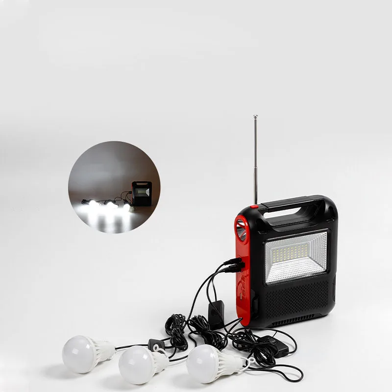 Selling high quality outdoor camping LED lights flashlight FM radio BT speaker music player solar lights