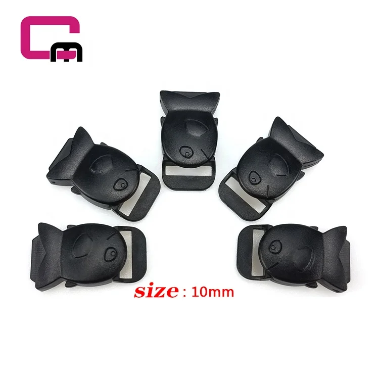 cute fish shape buckle unique design plastic fittings
