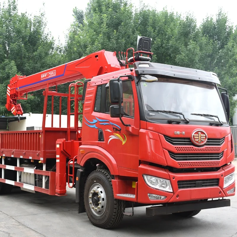 Crane manipulator 5 ton 6.3 ton 10 ton Hydraulic Telescopic Boom Straight Arm Crane