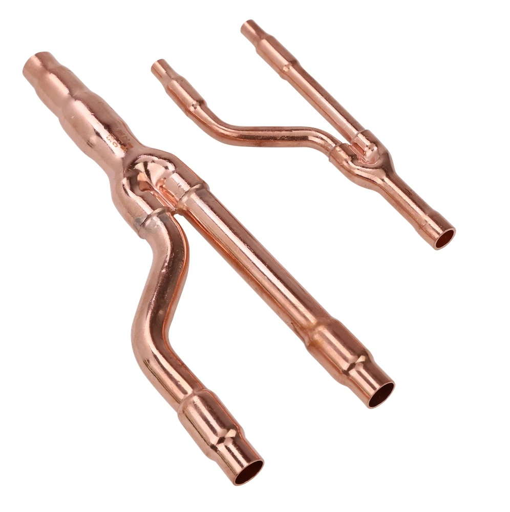 Hailiang refnet y branch pipe fitting vrv vrf system copper branch pipes for Daikin 22T 33T 72T 73T 75T Air Conditioner