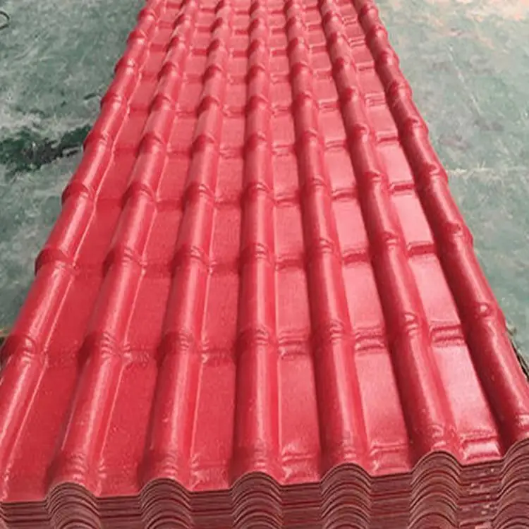 Manufacturers Competitive Price PVC Tile Resin Roof For Outdoor