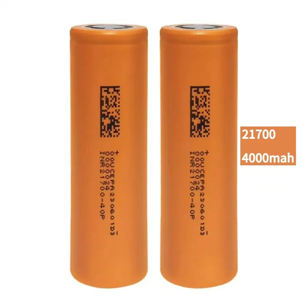 Rechargeable li-ion batteries cylindrical 3.7v 21700 40P 45E 50E 4000mah 4500mah 5000mah lithium-ion battery cell for power tool