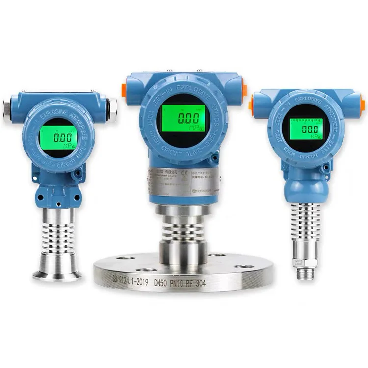 Intelligent Intrinsically Safe Explosion-proof Hart Diaphragm Pressure Transmitter With Lcd Display
