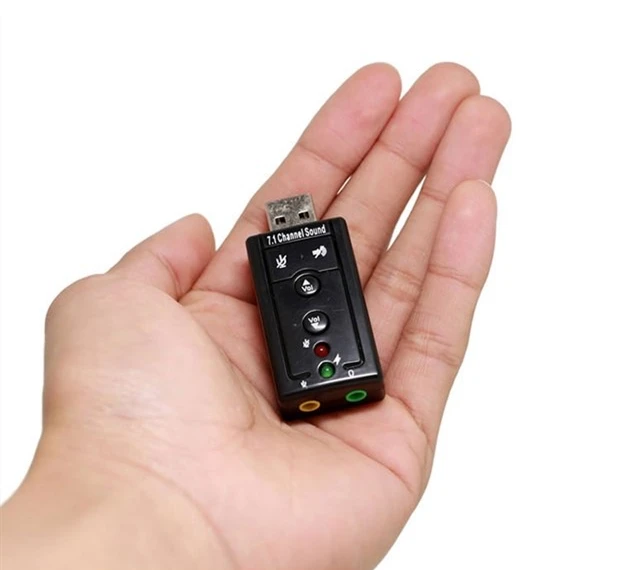 Внешняя звуковая карта USB 7 1 для