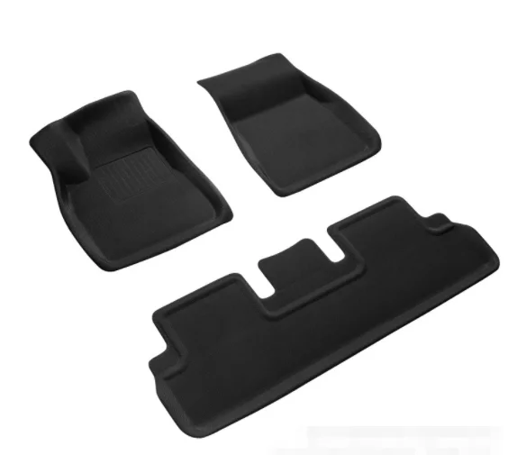 3D Водонепроницаемый, устойчивый к ударам и царапинам автомобильный пол TPR коврики оптовая цена для Tesla Model 3