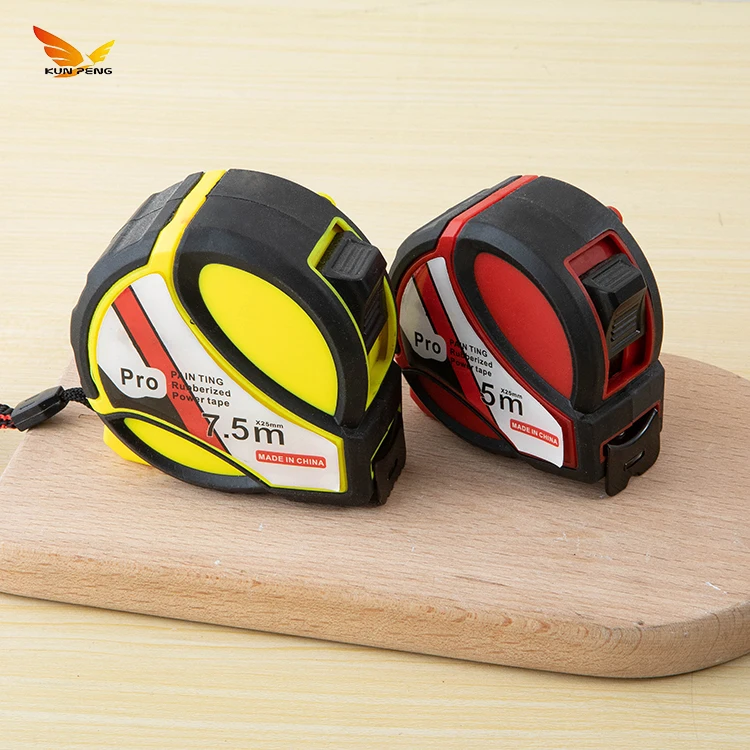 Высокоточная износостойкая переносная лента измеряет расстояние Измеритель АБС анти-падающие стальные рулетки