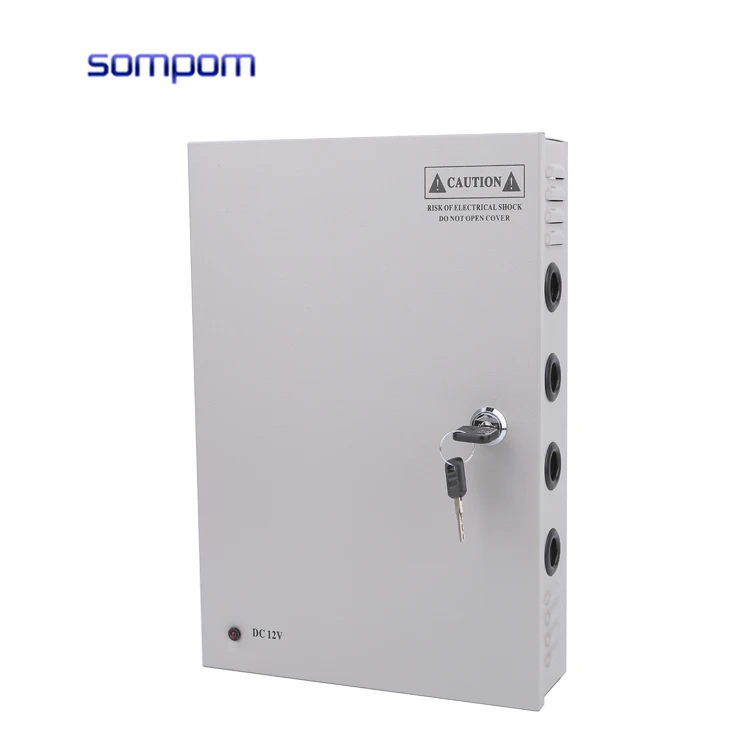  SOMPOM 12V 15A 18CH CCTV 180W переключатель питания для камеры видеонаблюдения