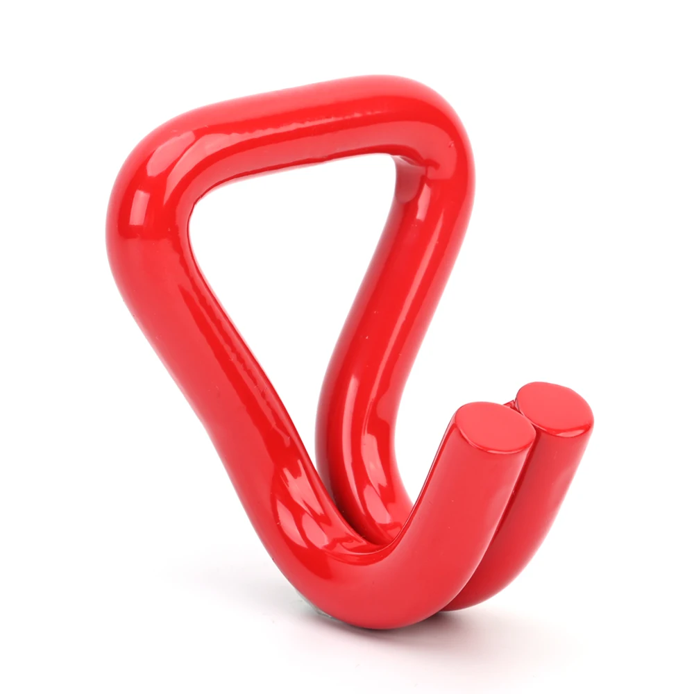 50mm BS 1500kgs China Red Plastic Coated Metal Double J Hook
