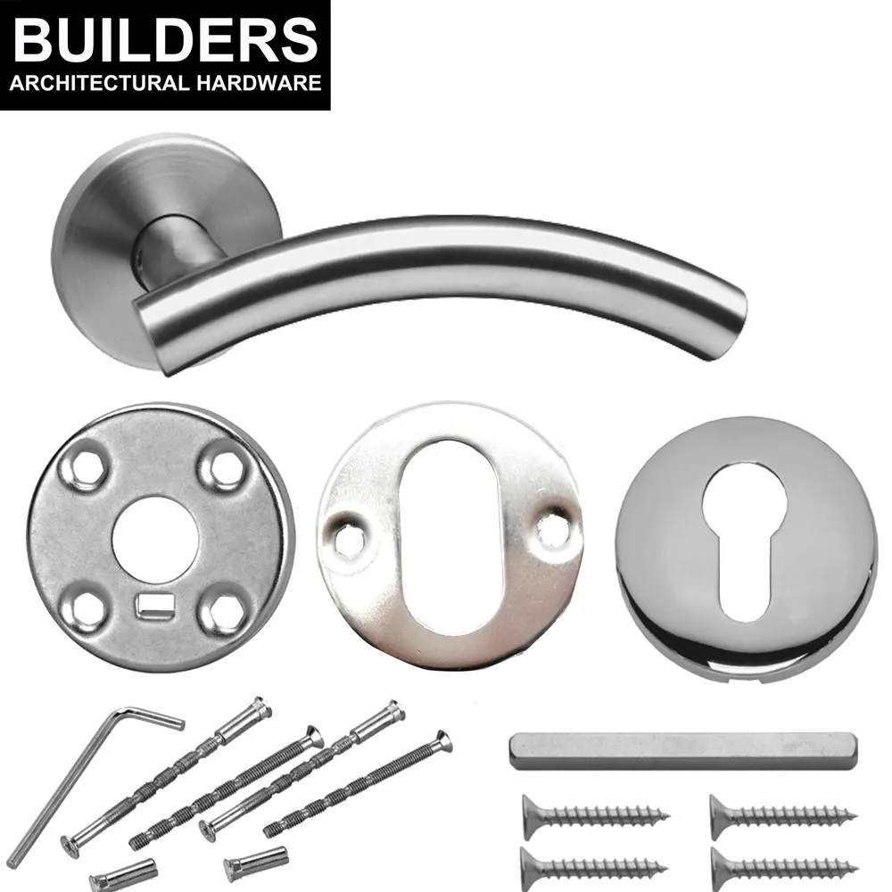 Stainless Steel interior  hollow lever door crank handle