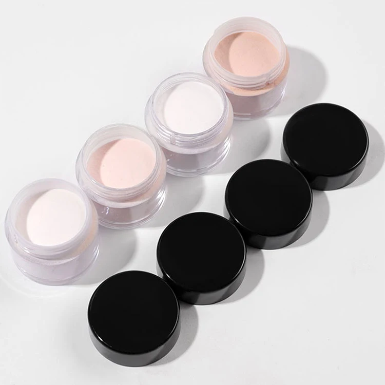 Acrylic Powder Pink White Carving Crystal Dipping Powder Dip 10g Private Label Acrylic Powder For Nail Extension