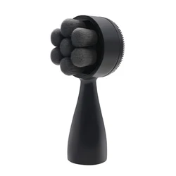 Face cleaning brushhotsell 2 in1facial brush personal face skin deep pore silicone cleansing facial brush make up tools