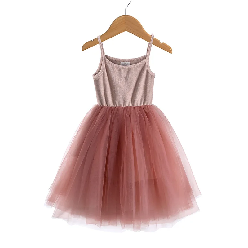 2022 Princess Girls Summer Tutu Dress/latest Baby Girl Frock Model/pink Child Tulle Dress Of 3 Years Old